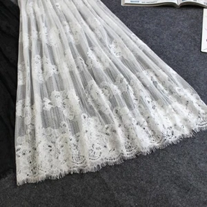 Women Half Slip Sheer Lace Midi Skirt Hollow Out Floral Mesh Underskirt Fashion - Picture 1 of 13