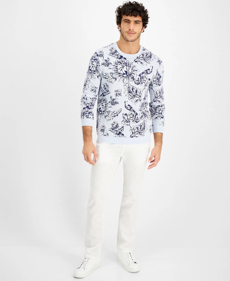 Suéter floral barroco para hombre $70 Inc International Concepts talla grande Foto 1 de 1