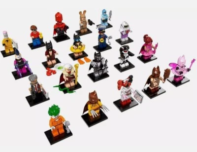 Complete Set of (20) The Lego Batman Movie Series 1 Minifigures 71017 New Sealed - Image 1 of 2