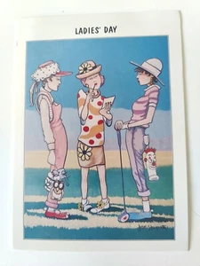 Women Golf Greeting Card with Envelope - Ladie's Day - Picture 1 of 3