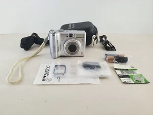 Canon PowerShot A550 7.1MP Digital Camera - Silver - TESTED -MINT - Picture 1 of 24