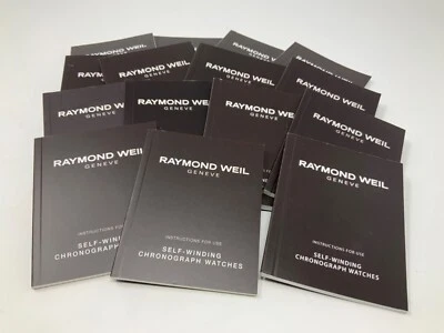 Raymond Weil Self-Winding Chronograph Watches Instructions for Use Booklet “One” - Image 1 of 4