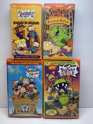 Nickelodeon Rugrats VHS Collection The Movie In Paris Runway In Diapers - Image 1 of 4