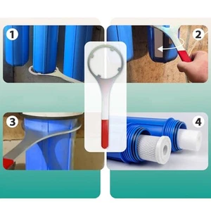 Metall Wasserfilterschlüssel für Ganzhausfilter mit ergonomischem Griff 48 Zol - Picture 1 of 8