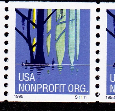 PNC5 5c Wetland WA S1111 Trees shift out of frame CPV US 3207 MNH F-VF - Image 1 of 3