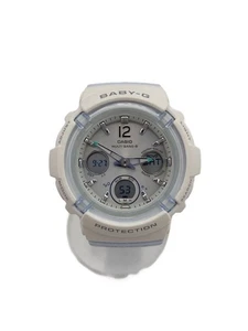Casio Damenuhr Solaruhr_BABY-G Degiana Kautschuk SLV BLU SS gebraucht - Bild 1 von 6