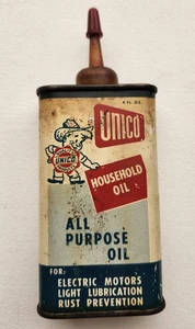 Vintage Werbung UNICO HAUSHALTSÖL Öler Dose Sammlerstück voll - Bild 1 von 6