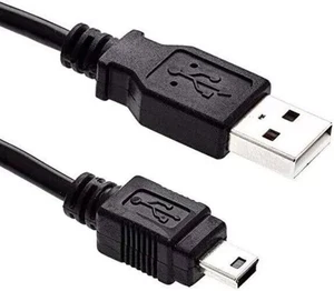 USB Ladekabel für Garmin nüvi 56LM 55LM 55 66LM Navi Ladekabel schwarz - Bild 1 von 7