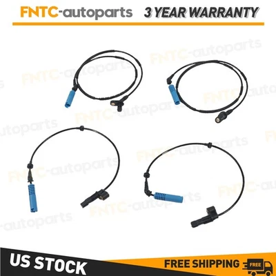 4 ABS Wheel Speed Sensor Front Rear Left Right For BMW 325CI 325I 330CI 330I M3 Foto 1 de 4