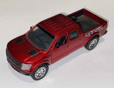 Jada Toys 2011 Ford F-150 SVT Raptor Red Diecast Truck 1/32 - Image 1 of 4