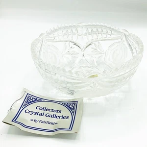 Collector's Crystal Galleries Fairfield Lead Crystal Bowl - Picture 1 of 7