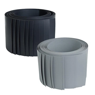 Sichtschutzstreifen Zaunblende Hart PVC Doppelstabmatten Sichtschutz 19x252,5 cm - Bild 1 von 4