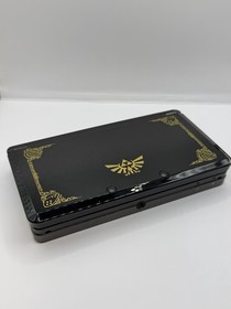 Nintendo 3DS Zelda 25th Anniversary Edition Black Gold CTR-001 Tested Charger