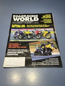 RoadRacing World Magazine December 2000 GSXR600 YZF-R6 TT600 ZX-6R Colin Edwards - Picture 1 of 10