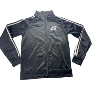 Pro Athlete Boys' Black Zip-Up Jacket - Size 12 - Lightweight - Picture 1 of 6