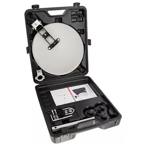 Camping SAT Anlage Satelliten Antenne Saugfuß Masthalter Tischhalter im Koffer - Bild 1 von 7