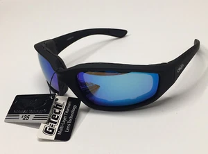 NWT Global Vision Kickback GT Blue Sunglasses. Motorcycle / Cycling Glasses - Picture 1 of 11