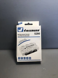 Viessmann 5280 | Multiprotokoll Schalt- und Weichendecoder | Neu & in OVP | #B13 - Bild 1 von 3