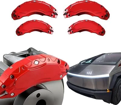 Brake Caliper Covers For Tesla Cybertruck 2024 2025 2026 Accessories TSLStickers - Image 1 of 4
