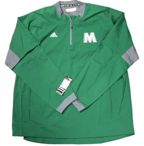 Adidas Fielders Choice Convertible Jacke Marshall University Grün Grau XL - Bild 1 von 23