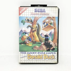 The Lucky Dime Caper Staring Donald Duck - Sega Master System - Free Post! - Picture 1 of 5