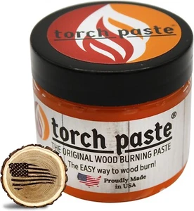 Torch Paste - The Original Wood Burning Paste | Made in USA | Non-Toxic