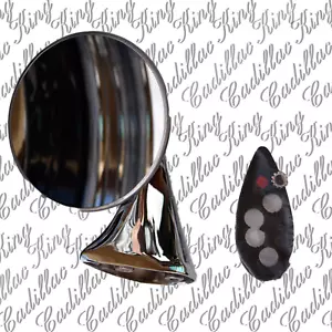 51 - 53 Cadillac Side Mirror left Side NEW REPRO - Bild 1 von 19