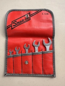 Snap On wrenches SAE Red Organizer C-52D With 5 Ignition Wrenches. See pictures! - Bild 1 von 12
