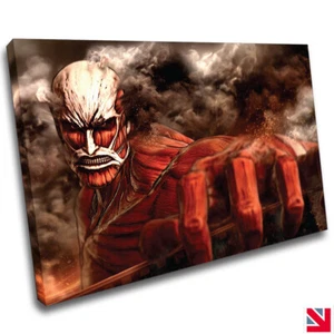 ATTACK ON TITAN ANIME CANVAS Wall Art Picture Print - Picture 1 of 3