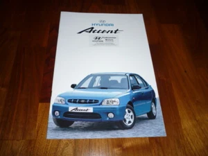 Hyundai Accent Prospekt 06/2001 - Bild 1 von 1