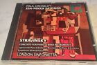 Stravinsky 1 Nm Cd Concerto For Piano Paul Crossley, Esa-Pekka Salonen Sony 1990