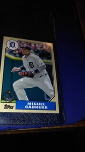 Topps 1987 2017 Miguel Cabrera #87-15 - Imagen 1 de 1