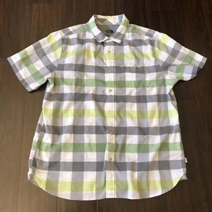 The North Face mens button down Check short sleeve Shirts XL - Picture 1 of 9