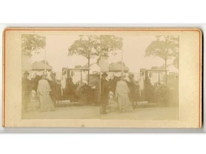 STEREO FOTOALBUM OLDTIMER LEBENSSZENE ANIMIERT - Bild 1 von 2