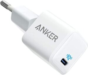 Anker Cargador Nano 20W PowerPort III USB-C Rápido Cargador para iPhone Galaxy
