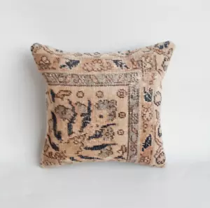 Rug Pillow Cover Handmade Ethnic Rug Tribal Rustic Lumbar Cushion Case - Picture 1 of 9