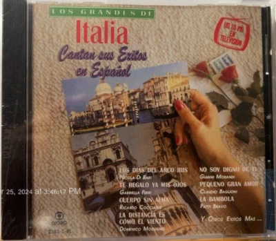 No Longer Made CD 14 grandes exitos de Italia en Español Claudio Baglioni Foto 1 de 3