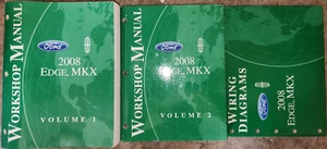 2008 Ford Edge Lincoln MKX Service Manuals Set of 3 - Picture 1 of 1