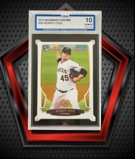 Gerrit Cole RC *ISA 10* 2013 Bowman Chrome Rookie Card #30 Pirates - Yankees MLB