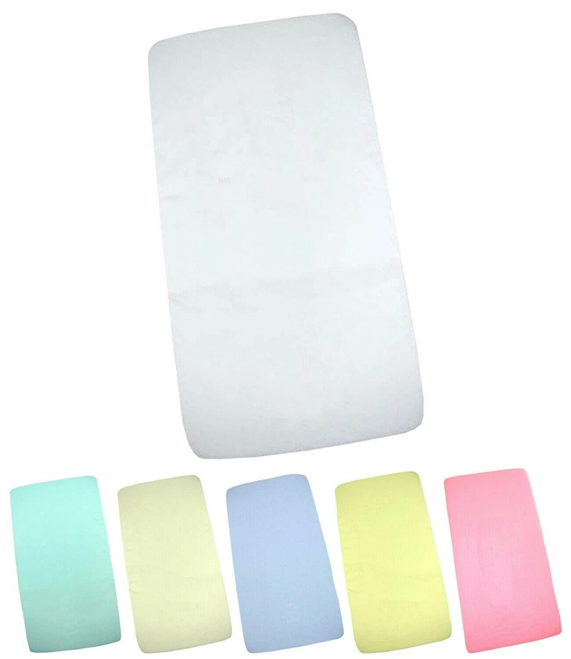BabyPrem Nursery 95 x 65cm Bedding One Fitted TRAVEL Cot Sheet - Image 1 of 1