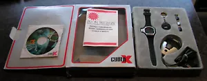CYBER X DATA WATCH CE1599 - ZEON TECH - Boxed Complete Unused Working - Vintage - Picture 1 of 8
