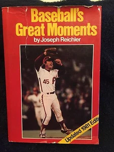 Sportwetten-"Baseball's Great Moments"-Joseph Reichler-1981-'40er-Anfang 80er-EX - Bild 1 von 8