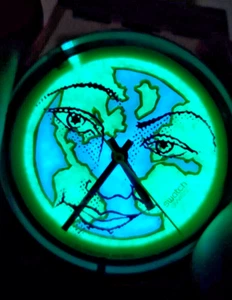 SWATCH GENT HEART ON EARTH - GK900 - 1996 - LUMI - NEW - VERY RARE - PERFECT - Picture 1 of 4