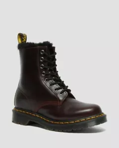 Dr Martens 8 Agujero 1460 Serena Oxblood Atlas 26238601 Forrado - Imagen 1 de 6