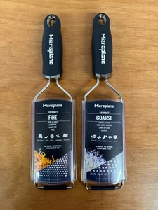 Microplane Gourmet Series Graters - Fine and Coarse - NEW - Picture 1 of 3