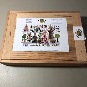 Artifact Puzzles "Chioggia" Wooden Jigsaw Puzzle by Jim Flora 359 pcs Pine Box - Picture 1 of 15