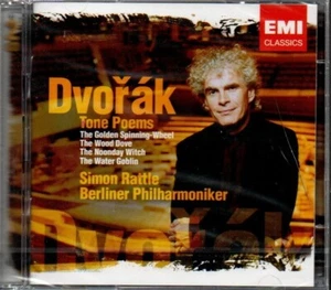 New & Sealed Dvorák Tone Poems Sir Simon Rattle Berliner Philharmoniker 2 CD - Bild 1 von 2