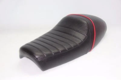 1974-1977 Yamaha XS650 Standard TX650 solo motorcycle seat saddle CODE: S1107 - Image 1 of 4