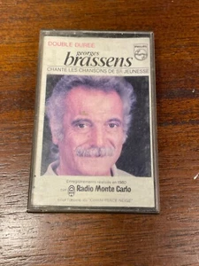 Audiokassette Musik K7 Tape Georges Brassens (1-3) - Bild 1 von 4
