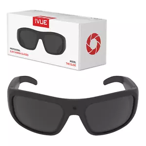 iVUE Glide 1080P HD Camera Eyewear, Ultra Slim, Wearable Video Recording DVR - Picture 1 of 7